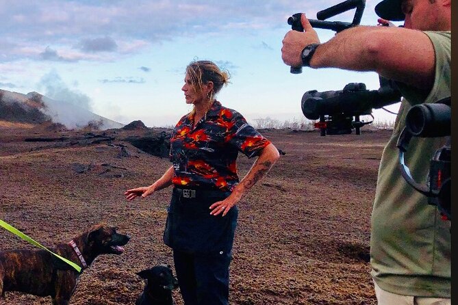 Private Electric Bike Tour with Lava Hike in Pāhoa - Hiking across three fissure areas
