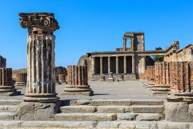 Private Full-Day Tour to Pompeii and Mt. Vesuvius with Winery Visit - Pompeii after the crowds and heat