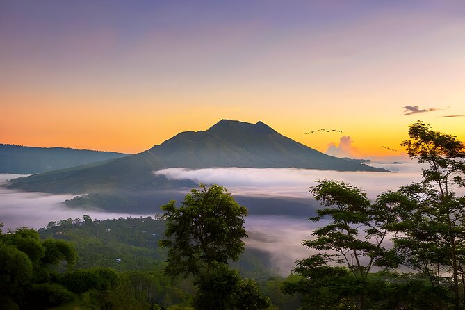 Private Full-Day Tour: Waterfall, Temple, Volcano, Rice Terrace & Monkey Forest - Tegenungan Waterfall opens the day
