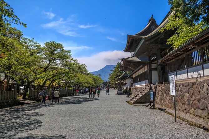 Private guided tour: Mt. Aso volcano, grasslands, Aso Shrine - Monzenmachi, fresh water, and Akaushi beef