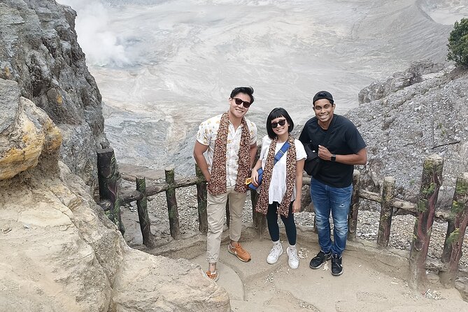 Private Guided Volcano and Stony Bubble Tour in Bandung - Angklung Udjo and Sundanese Bamboo Music