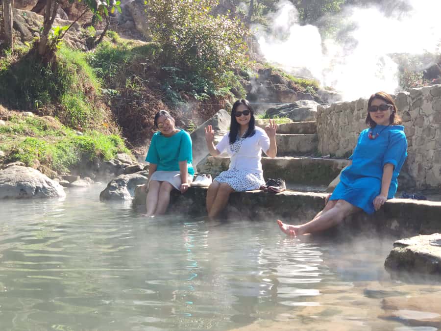 Private: Kawah Putih,Volcano,HotSpring,Mud Bathing,Lake Tour - Glamping Lakeside and the ship-shaped lunch stop