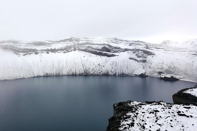 Private Superjeep Landmannalaugar and Hekla Volcano Day Trip - Hjalparfoss waterfall and a natural hot spring