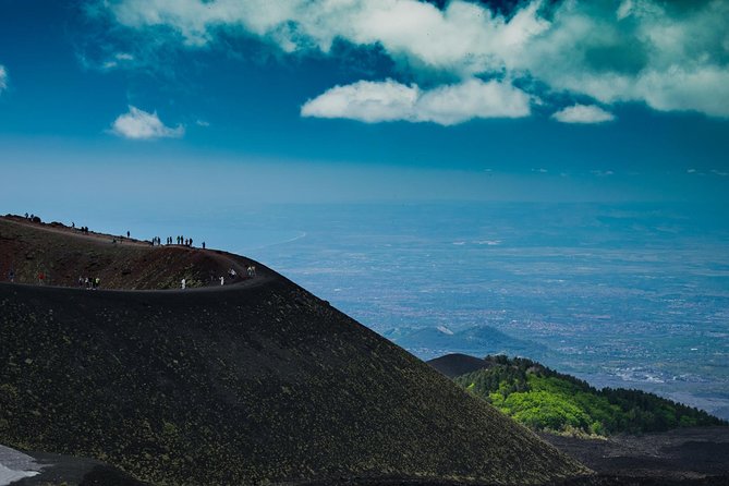 Private tour of Etna and Winery Visit with Food and Wine Tasting from Taormina - Walking around the Silvestri Craters at 2,000 meters