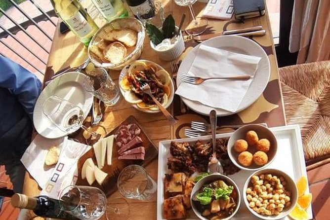 Private tour of Etna and Winery Visit with Food and Wine Tasting from Taormina - The winery visit, where Etna becomes a lunch table
