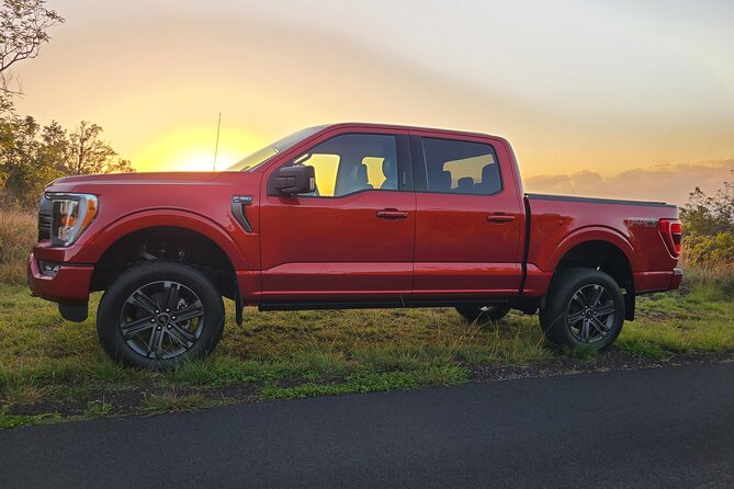 Private Tour of Hawaii Volcanoes National Park - Riding in the private Ford F150