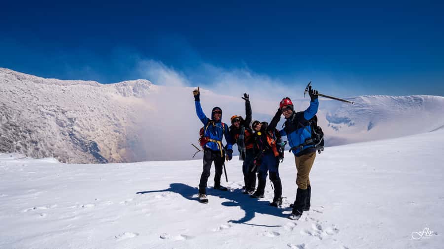 Pucón: Ascent to Villarrica Volcano - Five to six hours of uphill work