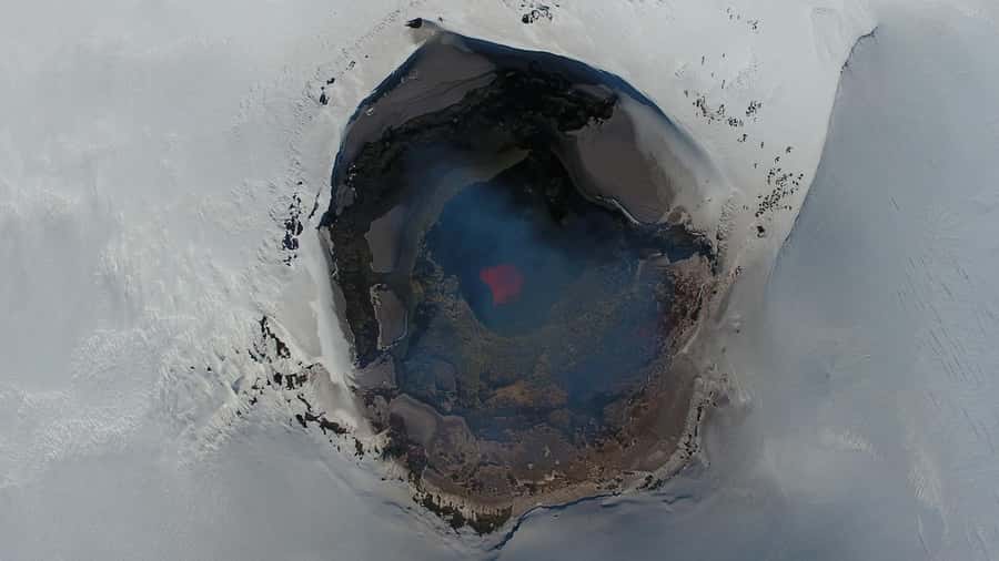 Pucón: Villarrica Volcano Climb - The first 1,200 meters: steady walking before the snow
