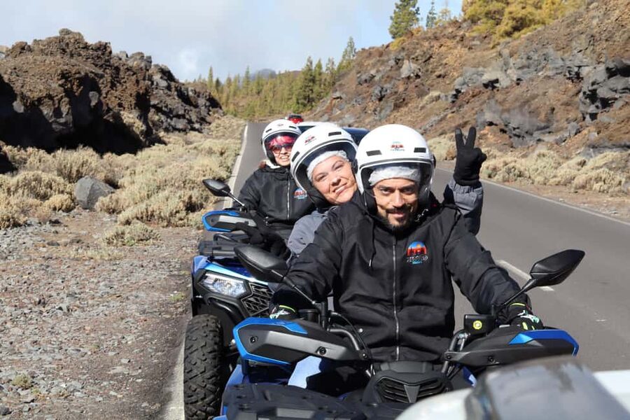 Puerto de la Cruz: Quad Sunset Volcano Teide National Park - Riding above the clouds