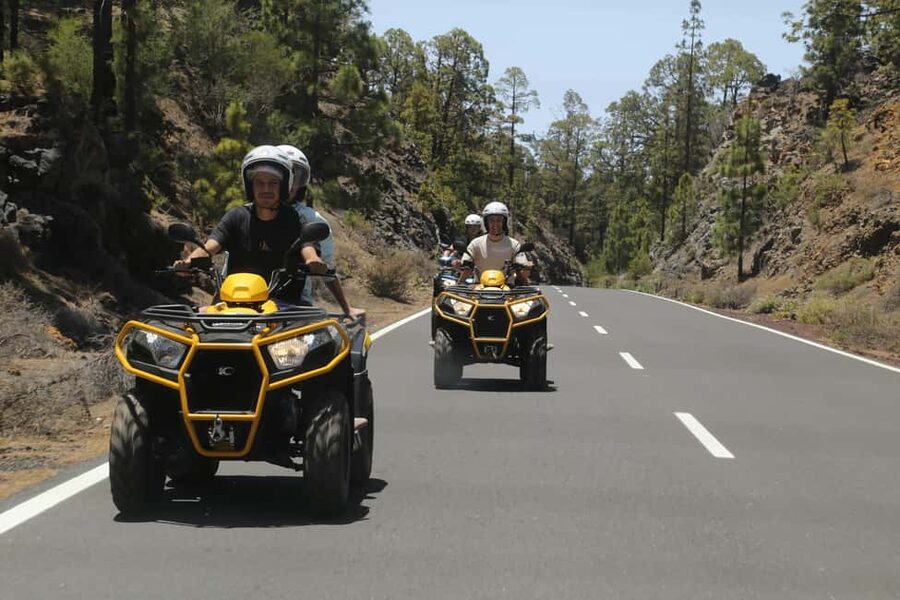 Puerto de la Cruz: Quad Sunset Volcano Teide National Park - Snacks, photos, and the end of the evening