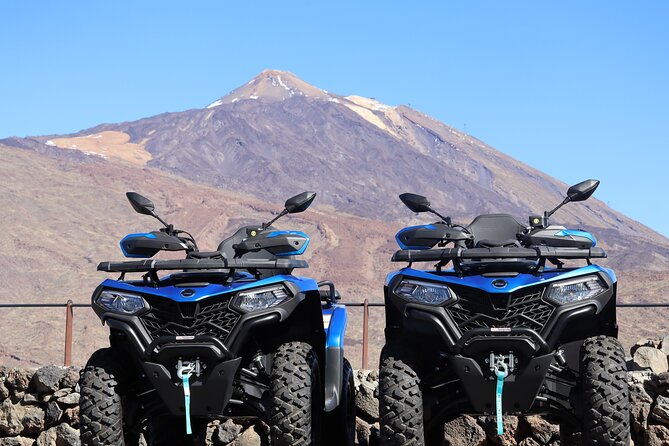 Puerto de la Cruz: Quad Teide National Park - Ramon Caminero is the pause in the middle