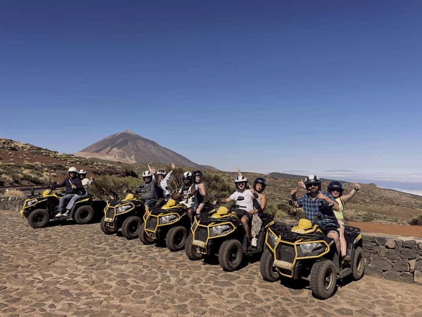 Puerto de la Cruz: Quad Tour to Mount Teide with Photos Included & Local Snack - The photo stops are genuinely useful