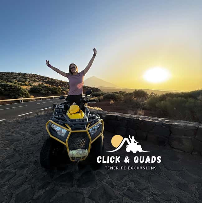 Puerto de la Cruz: Quad Tour to Teide at Sunset with Snack & Photos - Starting in Puerto de la Cruz With a Safety Briefing