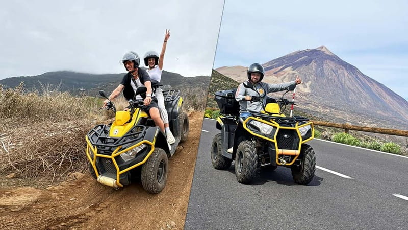 Puerto de la Cruz: Quad Tour to Teide or Off-Road Adventure - Quick points to know