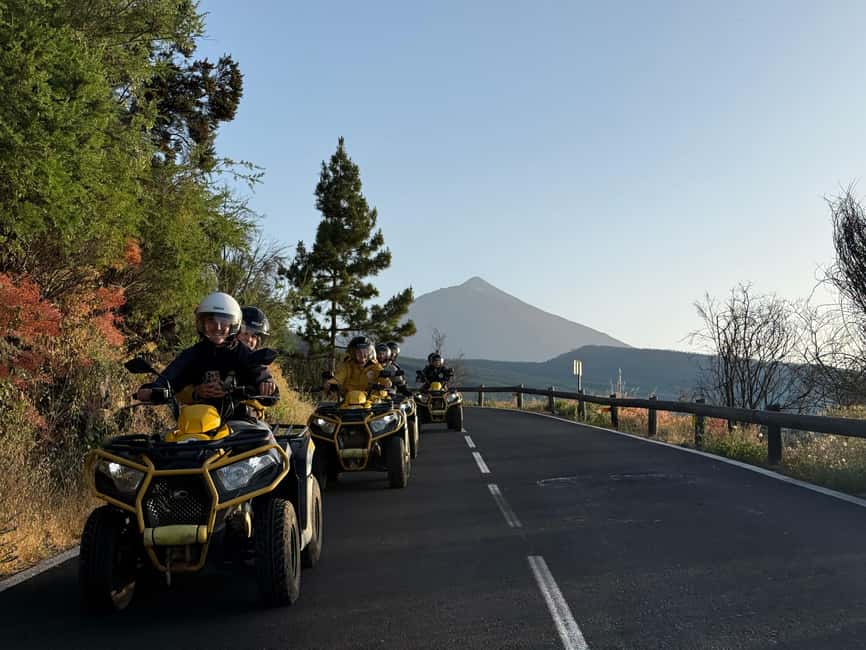 Puerto de la Cruz: Quad Tour to Teide or Off-Road Adventure - Teide route: La Orotava and the climb into the clouds