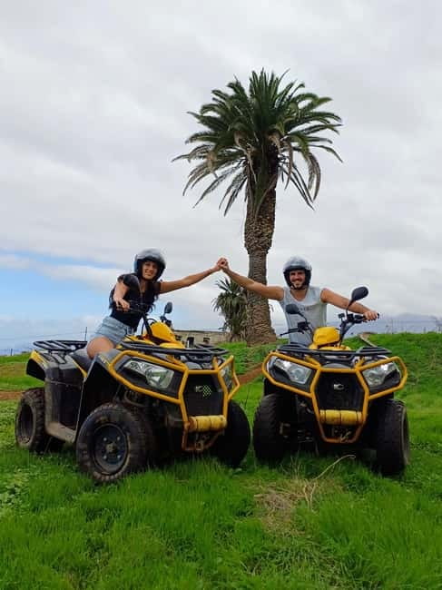 Puerto de la Cruz: Quad Tour to Teide or Off-Road Adventure - El Lance viewpoint and the Canarian snack