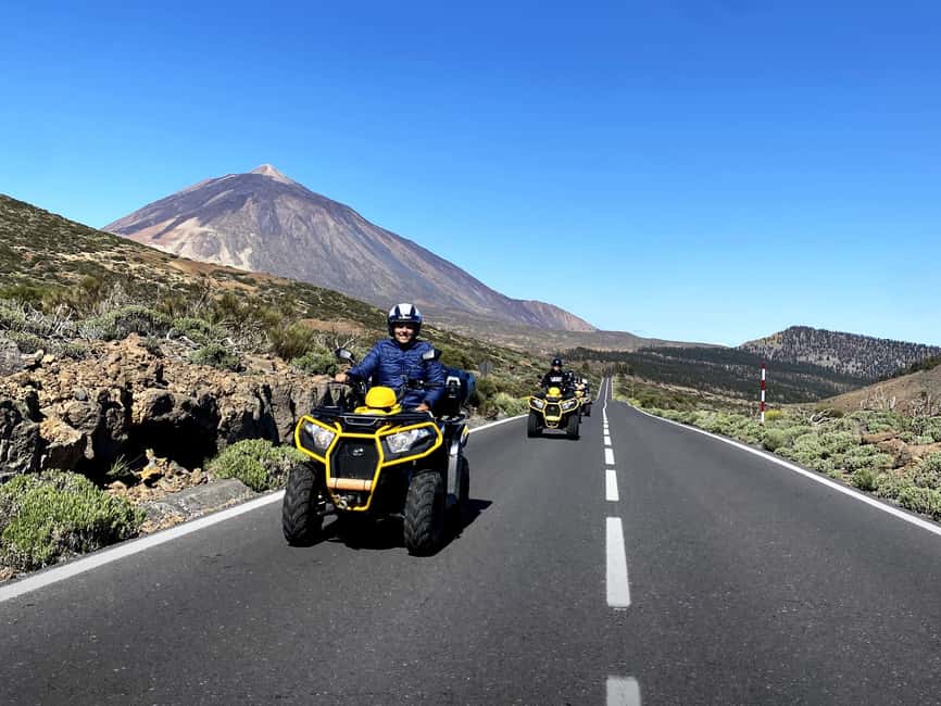 Puerto de la Cruz: Quad Tour to Teide or Off-Road Adventure - What to wear and bring