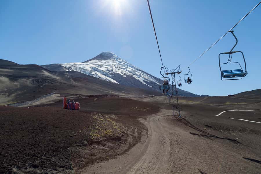 Puerto Varas: Osorno Volcano, Petrohue Falls Full-day Trip - One hour at Osorno Ski and Mountain Center