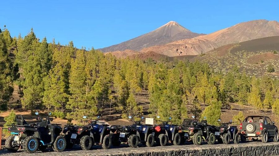 Quad Tour to Teide at Sunset | Adventure from a private estate - The first 30 minutes on Camino de Trevejos