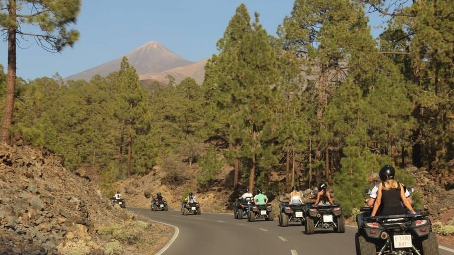Quad Tour to Teide at Sunset | Adventure from a private estate - The Queen’s Shoe and the volcanic route