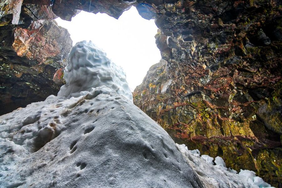 Raufarhólshellir Lava Tunnel: Underground Expedition - Walking through 5,000 years of volcanic geology