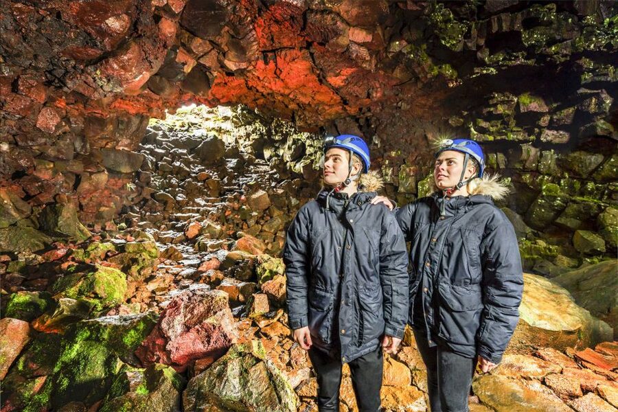 Raufarhólshellir Lava Tunnel: Underground Expedition - Winter ice, spring conditions, and year-round appeal