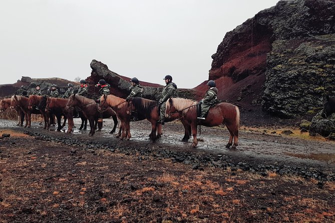 Red Lava Horse Riding Tour From Reykjavik - Hólmsheiði: choosing the right pace