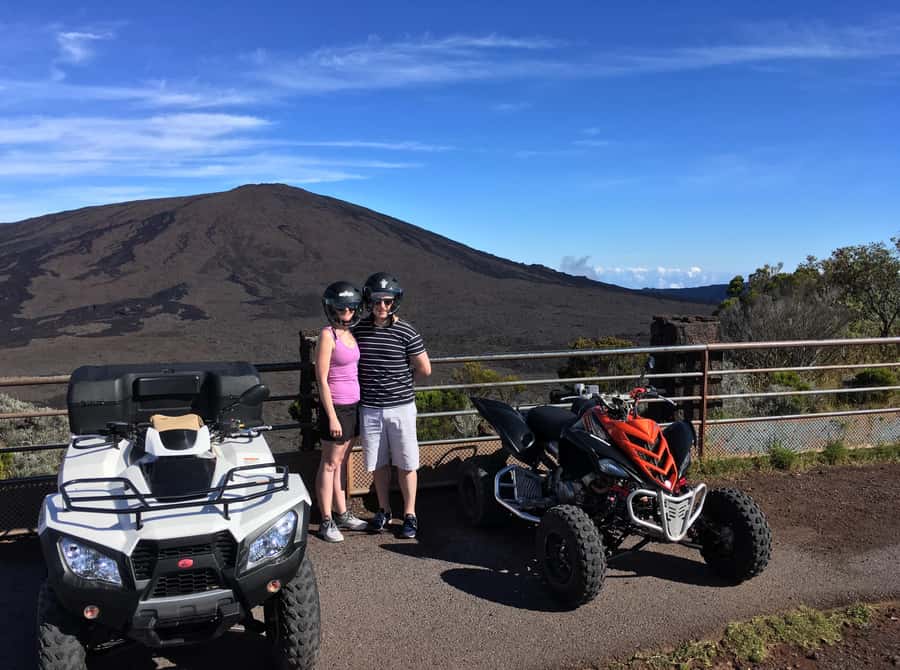 Reunion Island: Volcano Road Quad Tour - Starting at Bourg Murat near Cité du Volcan
