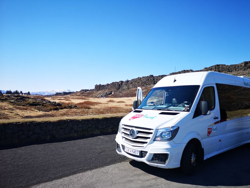 Reykjavik: Golden Circle, Kerid Crater, & Blue Lagoon Tour - The minibus, guides, and daily rhythm