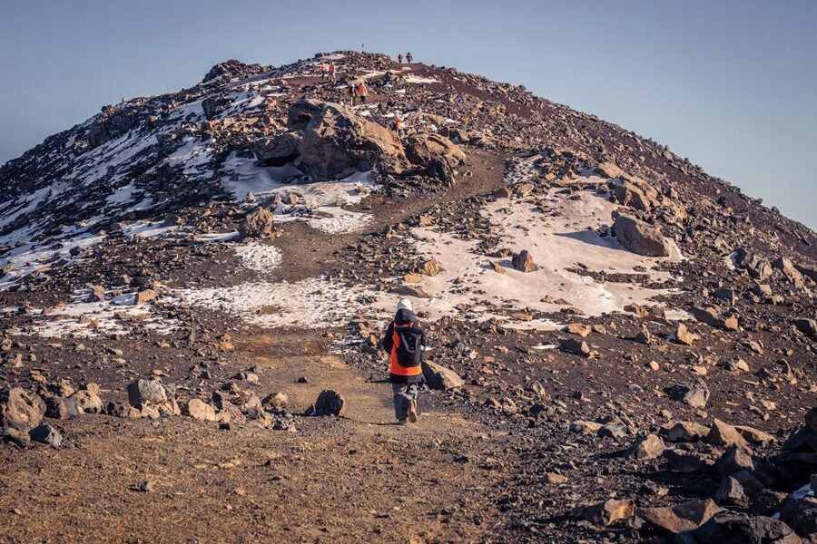 Reykjavík: Guided Afternoon Hiking Tour to New Volcano Site - Reaching Geldingadalur and the eruption country