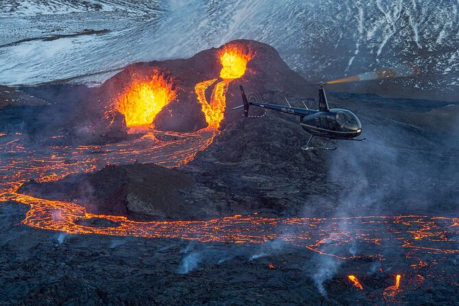 Reykjavik Helicopter Private Tour of Volcanoes - Reykjavik from the helicopter