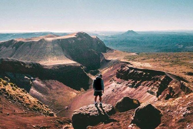 Rotorua Hiking: Mt Tarawera Guided Volcanic Crater Experience - Inside the crater and the optional scree run