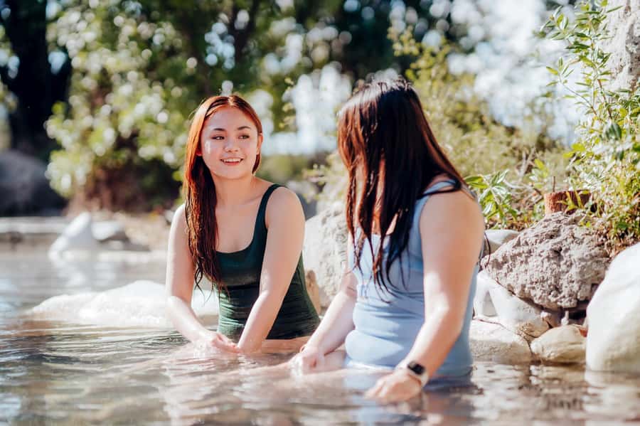 Rotorua Lake: Deluxe Lake Spa Geothermal Hot Spring Bathing - Choosing among the Rachel Spring pools