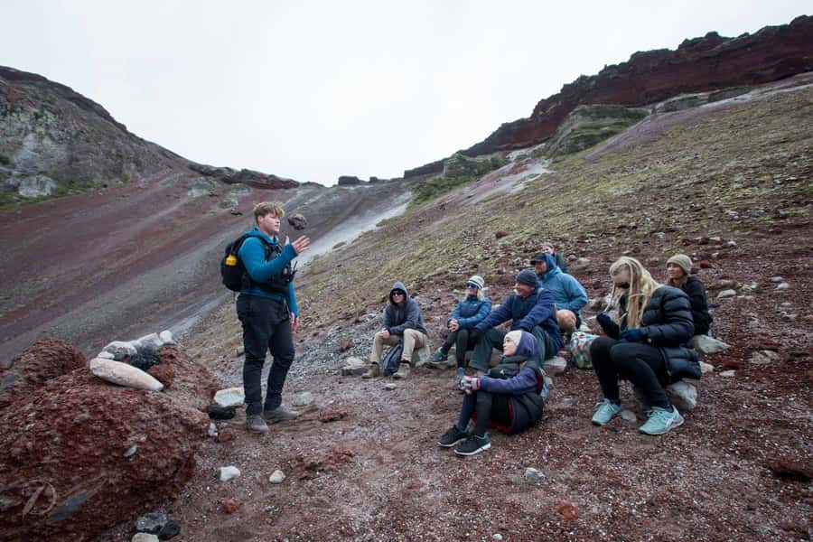 Rotorua: Mount Tarawera Volcanic Crater Half-Day Guided Walk - The solar-powered base camp and karakia