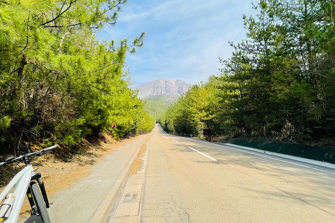 Sakurajima Century Lava Climb Journey with E-bike - The reward at Yunohira Observatory