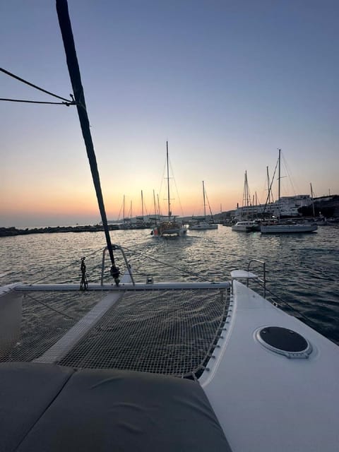 Santorini:Cruises with Catamaran around the Volcanic Island. - Cancellation and Booking Flexibility