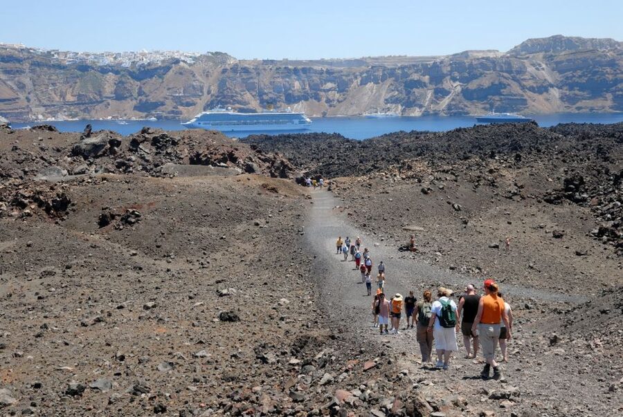 Santorini: Thirassia Islands and Volcano Guided Cruise - What to bring and how to dress