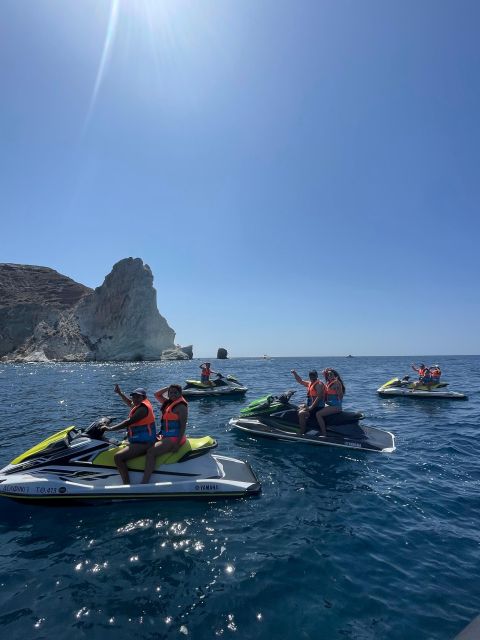 Santorini:Volcanic Beaches Cruise With Jet Ski - Who should book this Santorini jet ski cruise?