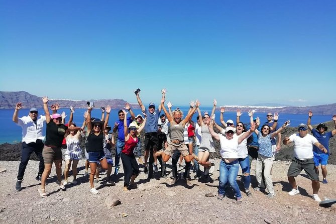 Santorini Volcanic Islands Cruise: Volcano,Hot Springs,Thirassia and Oia Sunset - Palea Kameni and the Sulfurous Hot Springs