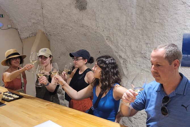 Santorini Volcanic Wine Tour – Private Tasting with Local Expert - Art Space in a former pumice cave