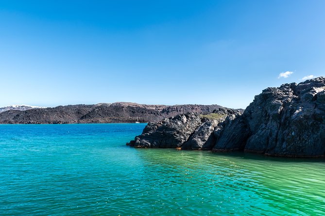 Santorini Volcano and Hot Springs Cruise Tour from Fira Old Port - Nea Kameni: a volcanic walk with big views