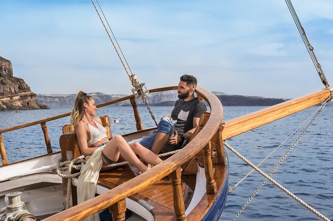 Santorini Volcano and Hot Springs Cruise Tour from Fira Old Port - Boat comfort, timing, and the pace of the day