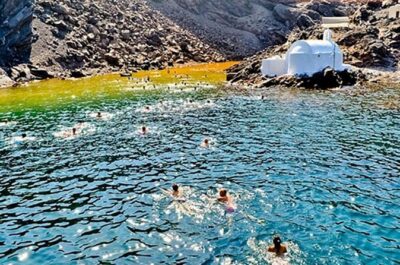 Santorini Volcano & Hot Springs Tour