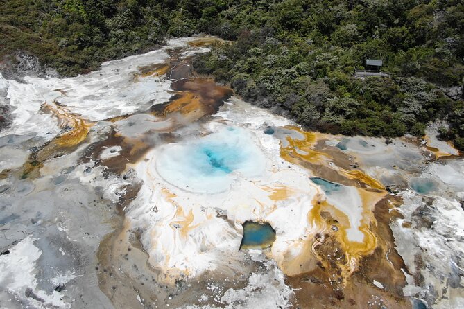Self-Guided Geothermal Tour in Orakei Korako - The ferry crossing sets the mood