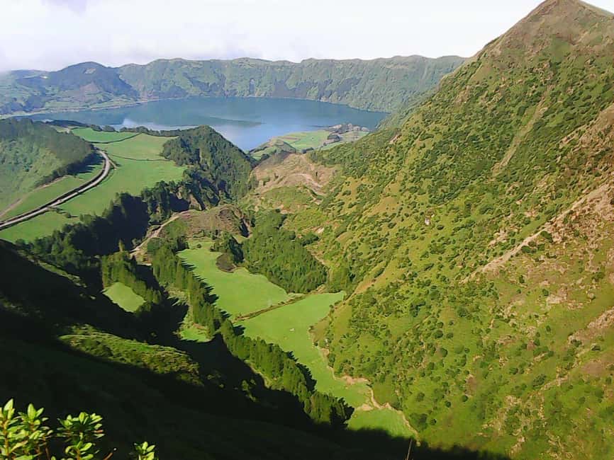 Seven Citys Tour: Sete Cidades Crater Lake Shore Excursion - The bridge and Sete Cidades village slow the pace
