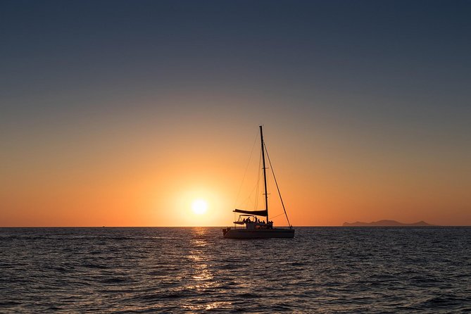 Shared Catamaran Romantic Sunset Cruise from Santorini via Volcano - What the five-hour cruise is really offering
