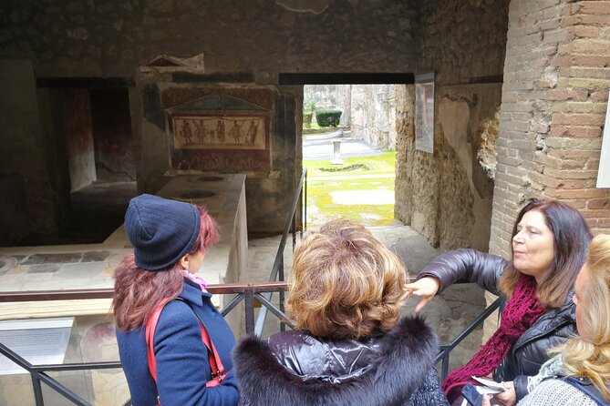 Shore excursion Vesuvius and Pompeii site. - The human side: Vincenzo and Enzo