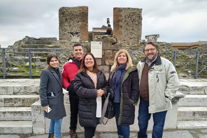 Shore tour of Pompeii, Vesuvius and Herculaneum. - The human side: Vincenzo and Fabio