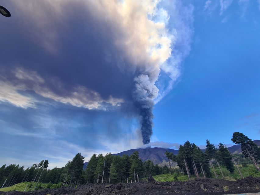 Sicily: Mount Etna 4x4 Jeep Tour with Lava Caves & Forests - The 2002 lava front through Etna’s forests