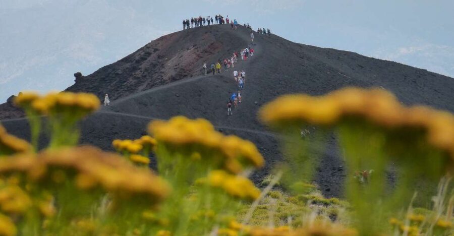 Sicily: Mount Etna's North Slope Craters Guided Hike Tour - The first path follows a lava flow